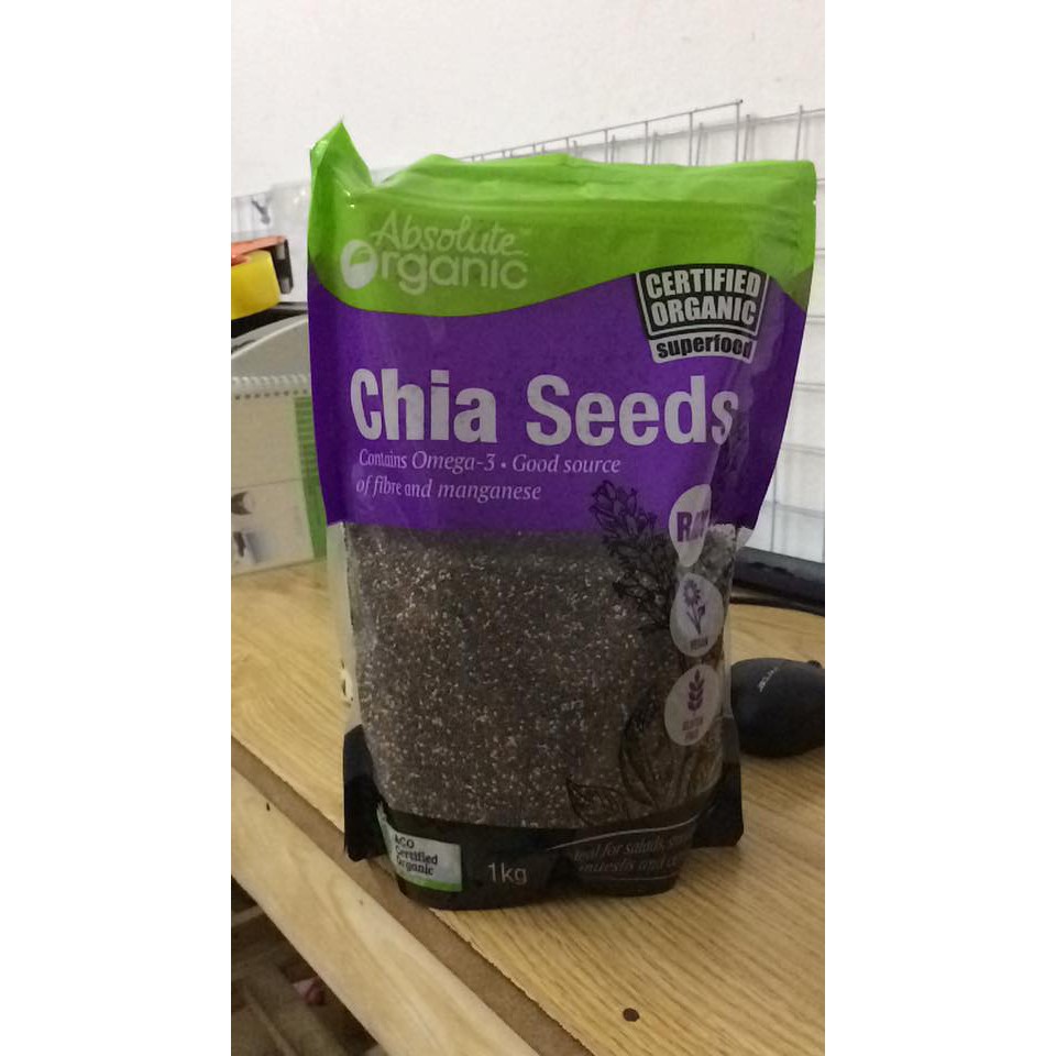 Hạt chia Úc Absolute Organic túi 1kg