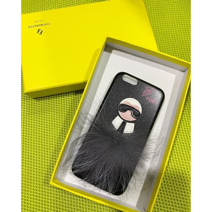 Ốp Lưng Họa Tiết Logo Fendi Cao Cấp Cho Iphone 6 / 6 +