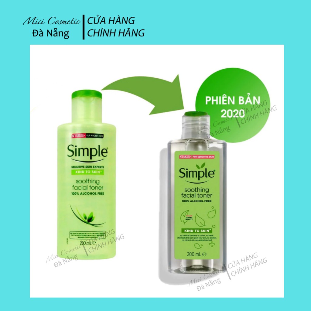 Nước Hoa Hồng Cân Bằng Da Dịu Nhẹ Simple Toner 200ml | BigBuy360 - bigbuy360.vn