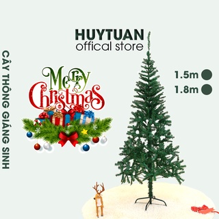 [VIDEO THẬT] Cây thông noel cao 1.5/1.8 mét kèm phụ kiện trang trí giáng sinh