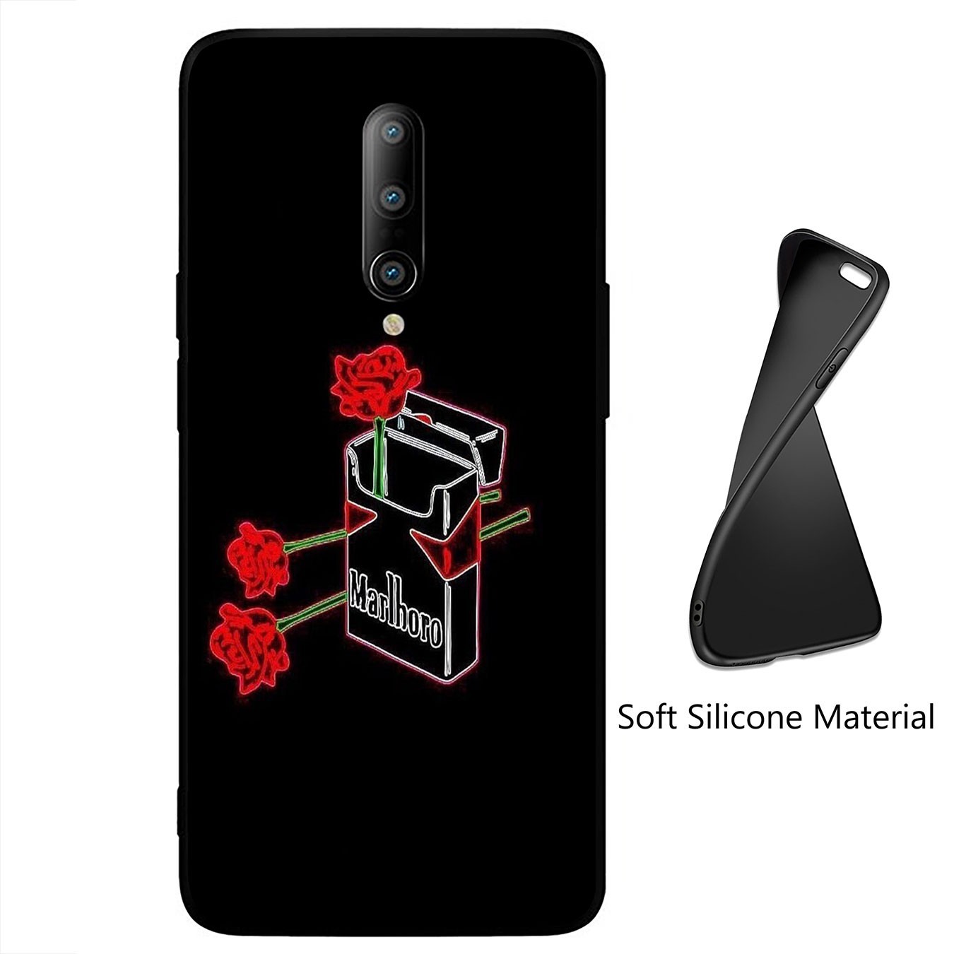 Ốp điện thoại silicon dẻo in logo marlboro H67 cho iPhone 12 Mini 11 Max Pro SE 2020 XR