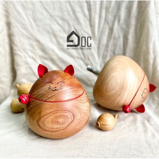 Mèo thần tài may mắn tiết kiệm góc decor