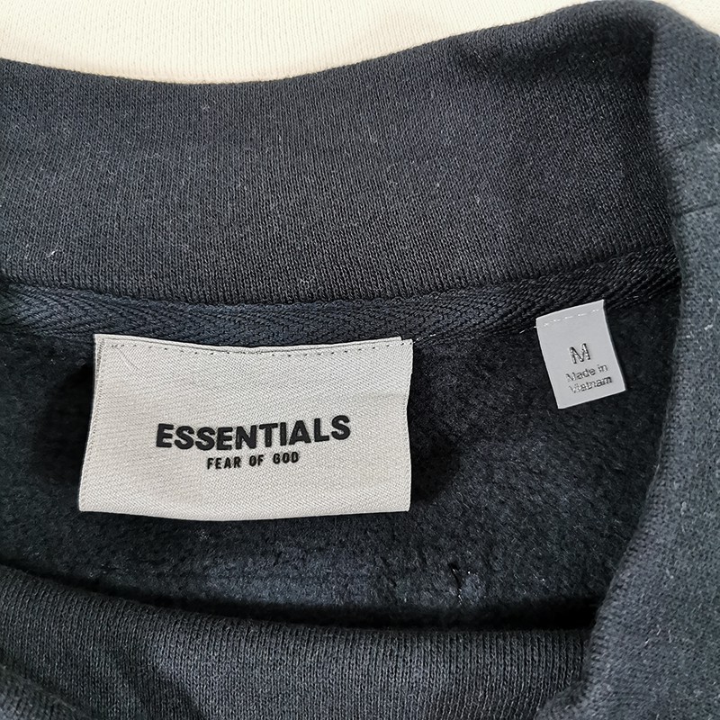 ⚡️[CHỈ 1 NGÀY] - Áo sweater mocneck FOG ESSENTIALS Black ss20 cao cấp full tag túi, áo sweater FOG | BigBuy360 - bigbuy360.vn