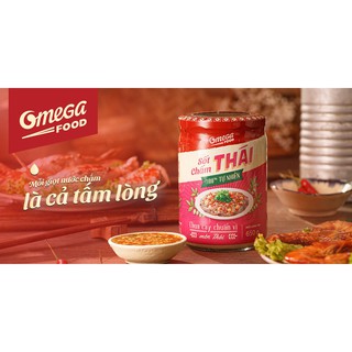 Nước sốt chấm thái OMEGA FOOD - Nước tương chấm thịt nướng, bánh tráng, cá viên chiên hoặc ướp trộn đều thơm ngon