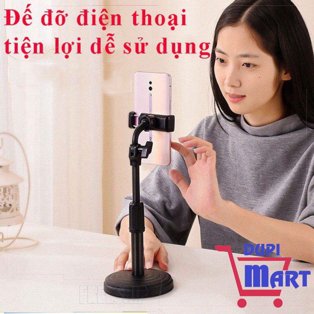 [SIÊU TIỆN ÍCH] Giá đỡ điện thoại - Giá kẹp điện thoại để bàn livestream đa năng tiện lợi