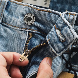 Quần jean Pull&bear Xanh