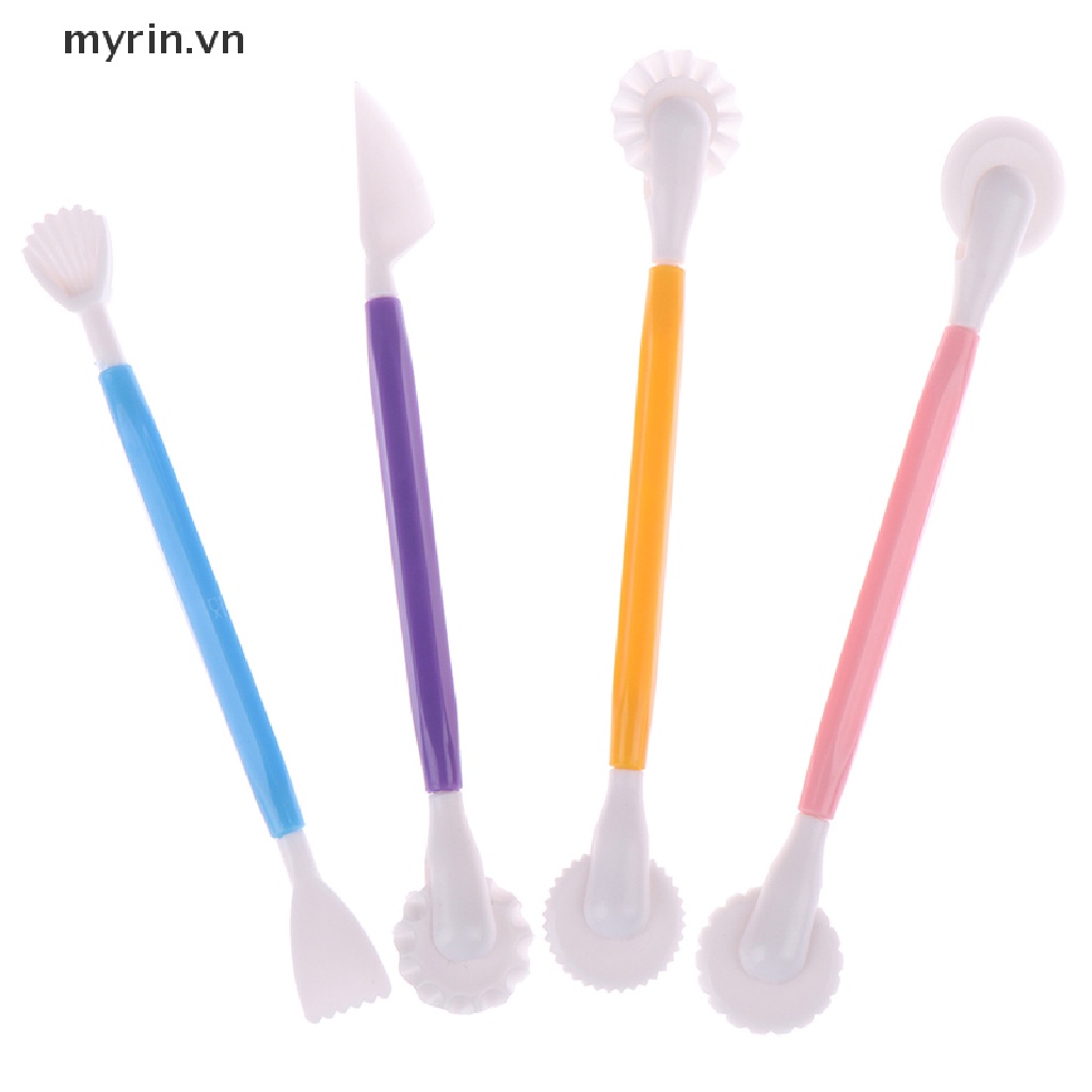 Set 4 Khuôn Cắt Tạo Hình Trang Trí Bánh Tiện Lợi