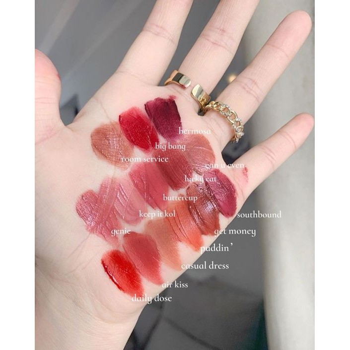 Son Kem Colourpop Lux Velvet Liquid Lipstick màu puddin' lux liquid lip (Có Sẵn - Bill Mỹ)