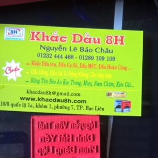 Khắc Dấu tên 70.000