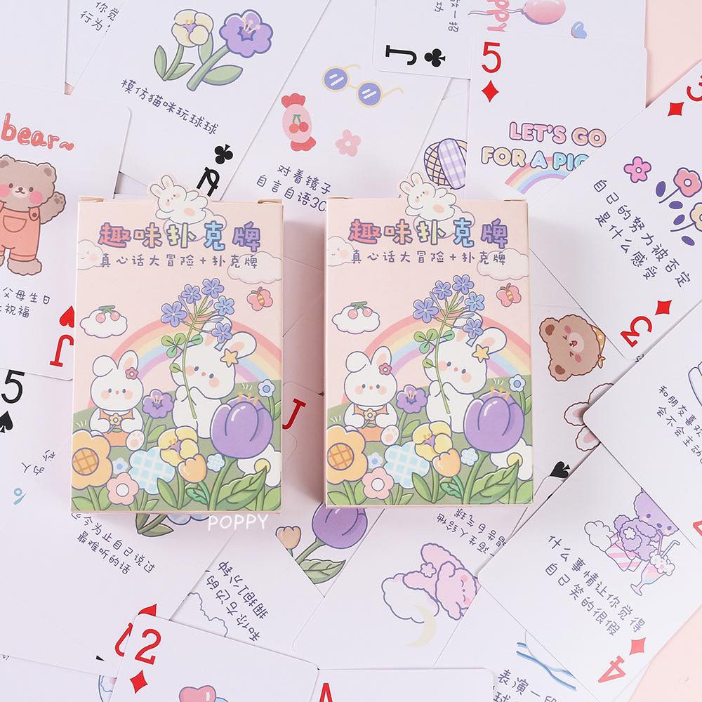 Bộ bài tây hình siêu cute (giao ngẫu nhiên)