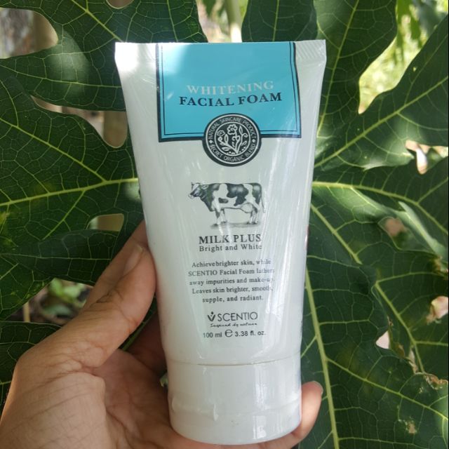 💯💯SỮA RỬA MẶT CON BÒ 🐄 THÁI LAN MILK PLUS 100mL