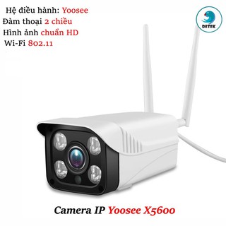Camera IP Yoosee X5600 ngoài trời chống nước - BH 03 tháng