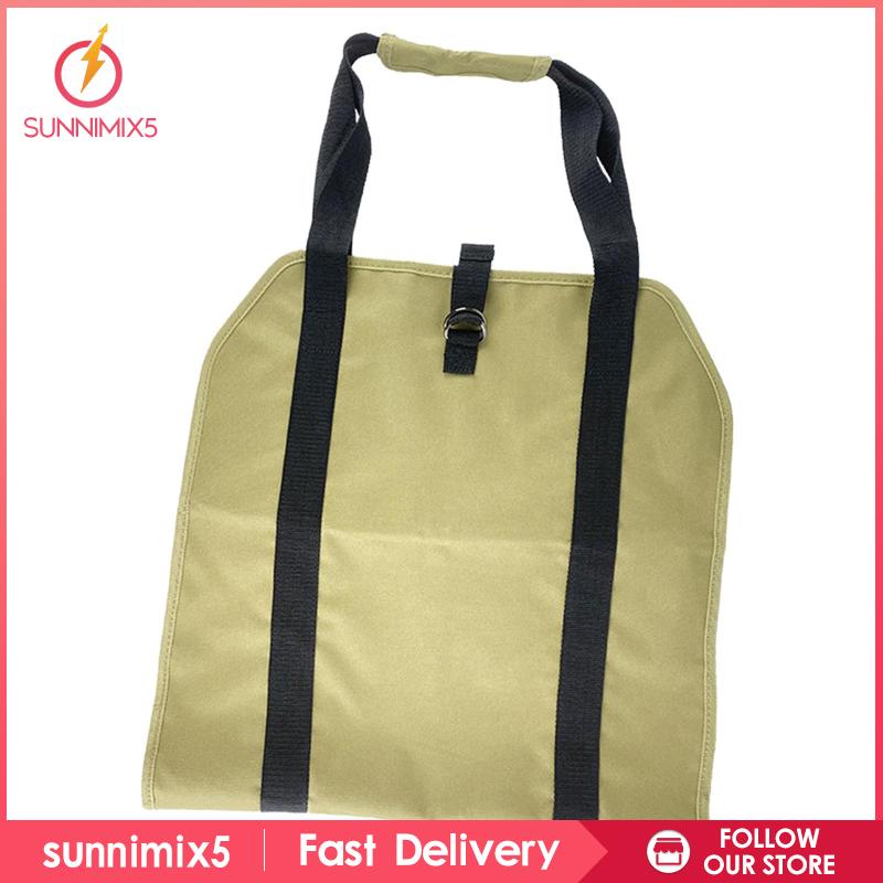 Túi Tote Đựng Gỗ Lửa Nướng BBQ Trong Nhà