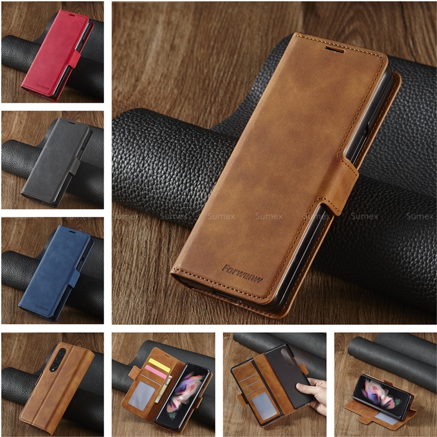 Bao da điện thoại cho Samsung Galaxy Z Fold 3 Fold3 ZFold3 5G SM-F926B SM-F926F92 SM-F6 SM-F92 SM-U6