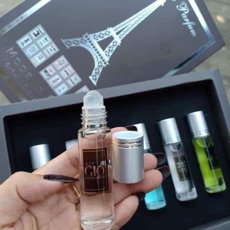 Set 6 chai nước hoa chiết Pháp 🌸BAO THƠM🌹 chai tiện dụng nhỏ xinh , thay đổi mùi hương linh hoạt | BigBuy360 - bigbuy360.vn
