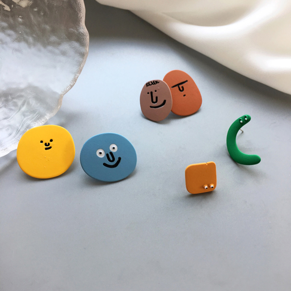 Bông Tai Mạ Bạc 925 Thiết Kế Đơn Giản Xinh Xắn Cho Nữ