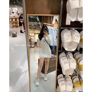 Váy body trắng