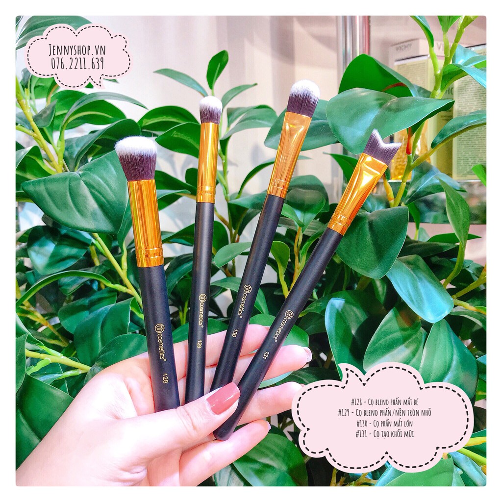 TÁCH LẺ BỘ CỌ 10 CÂY BH COSMETICS SCULPT AND BLEND BRUSH SET 1 VÀ 2