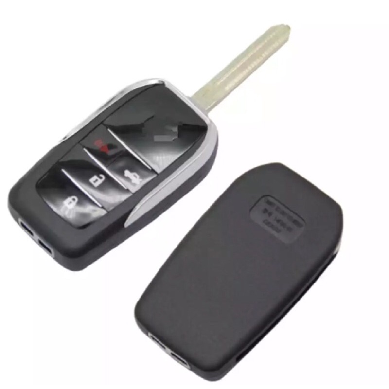 vỏ chìa khoá độ gập TOYOTA 4 nút ( đời 2015 - 2020 )