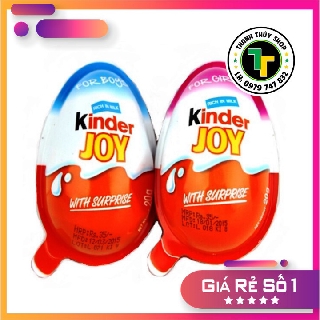 Combo 02 cái - Socola trứng hiệu Kinder Joy có đồ chơi bên trong bé nào cũng thích mê loại 20g