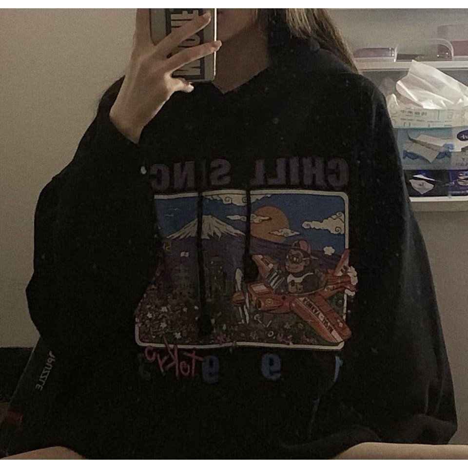 ÁO KHOÁC HOODIE MONKEY CHILL SIÊU CHẤT, SIÊU ĐẸP 🌸🐵