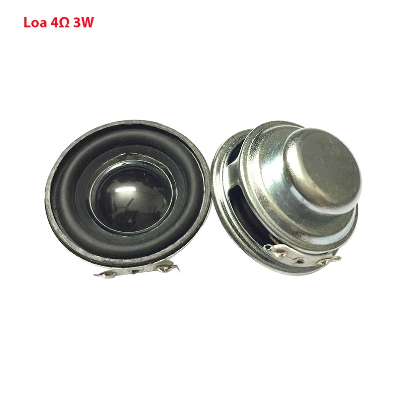 Loa toàn dải 4Ω 3W 40mm từ 18mm