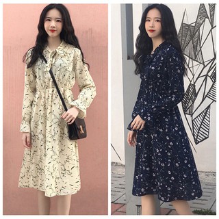 FREESHIP ĐƠN 99K_ Váy Hoa Cúc Nhí đầm váy