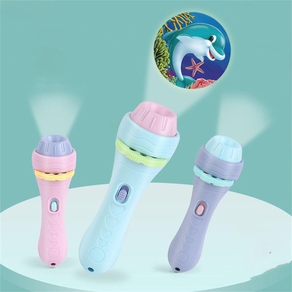 Đồ Chơi Đèn Pin Chiếu Hình Ảnh Giáng Sinh Giáo Dục Sớm Cho Bé