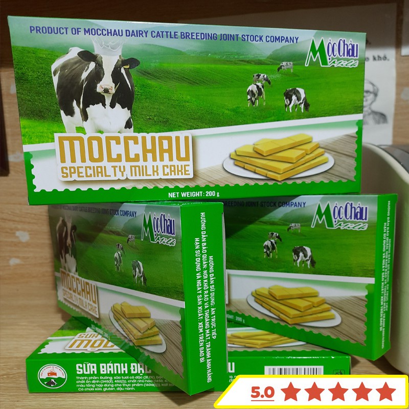 Sữa Bánh Đặc Sản Mộc Châu (hàng chuẩn công ty - Date mới nhất)