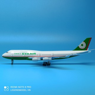 Mô hình máy bay Eva Airlines