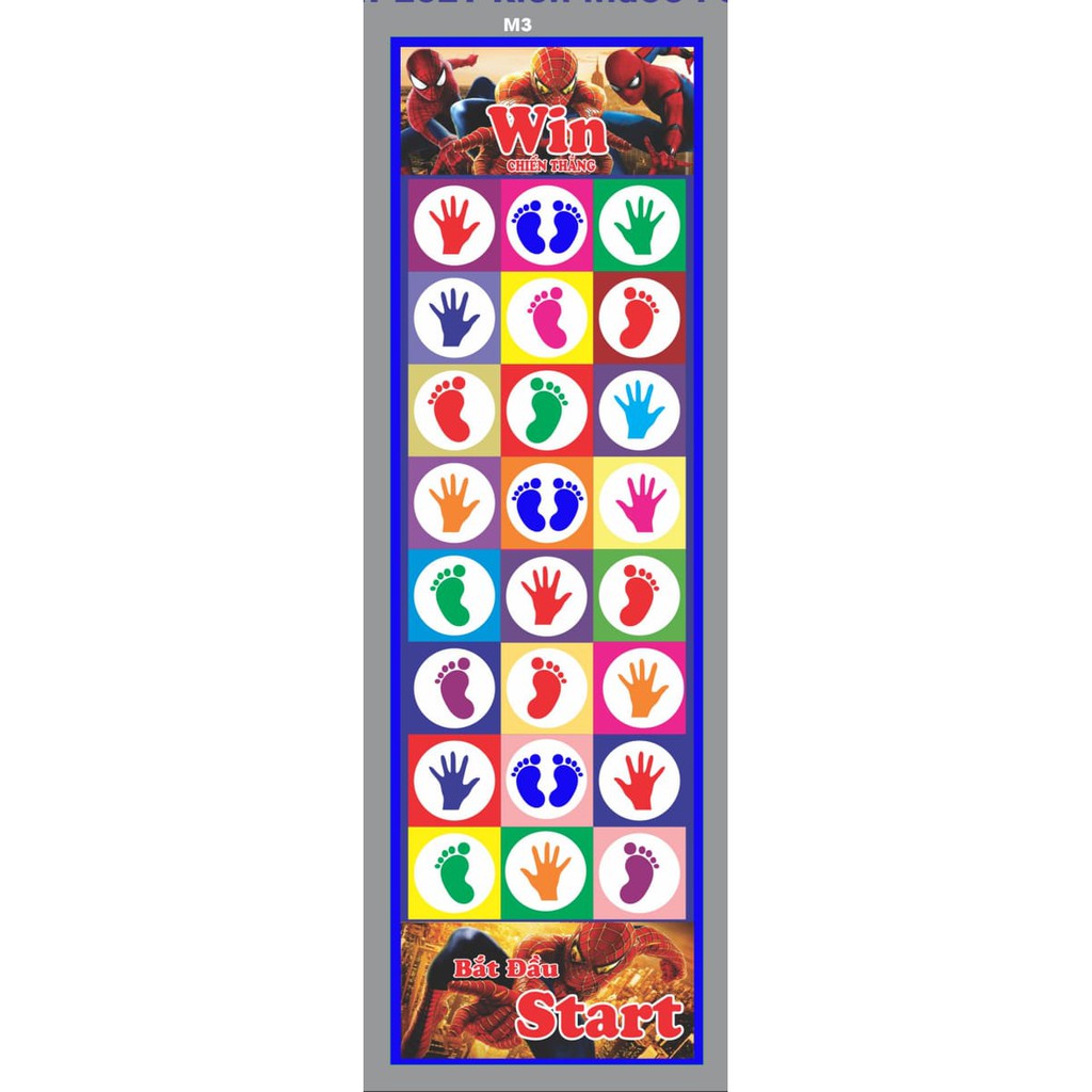 Thảm nhảy bước chân, số chơi vận động cho bé phát triển trí não