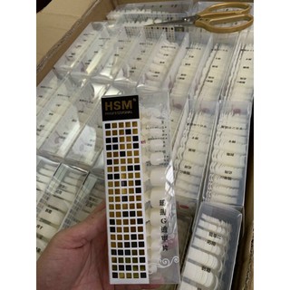 Móng up chân hsm - móng giả gắn chân hsm loại hộp
