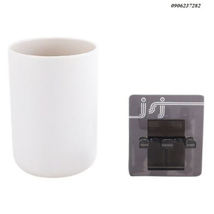 Móc giữ 2 bàn chải dán tường kèm cốc_RE0318