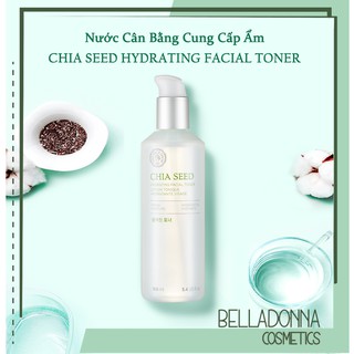 Nước Hoa Hồng Giữ Ẩm Và Chống Lão Hoá The Face Shop Chia Seed Hydrating Facial Toner 160ml