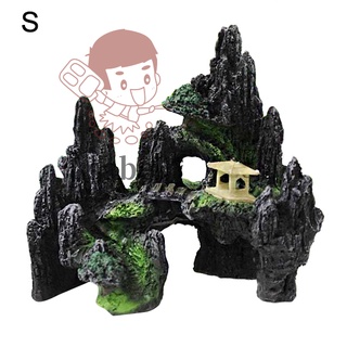 Mô Hình Hòn Non Bộ Trang Trí Bể Cá