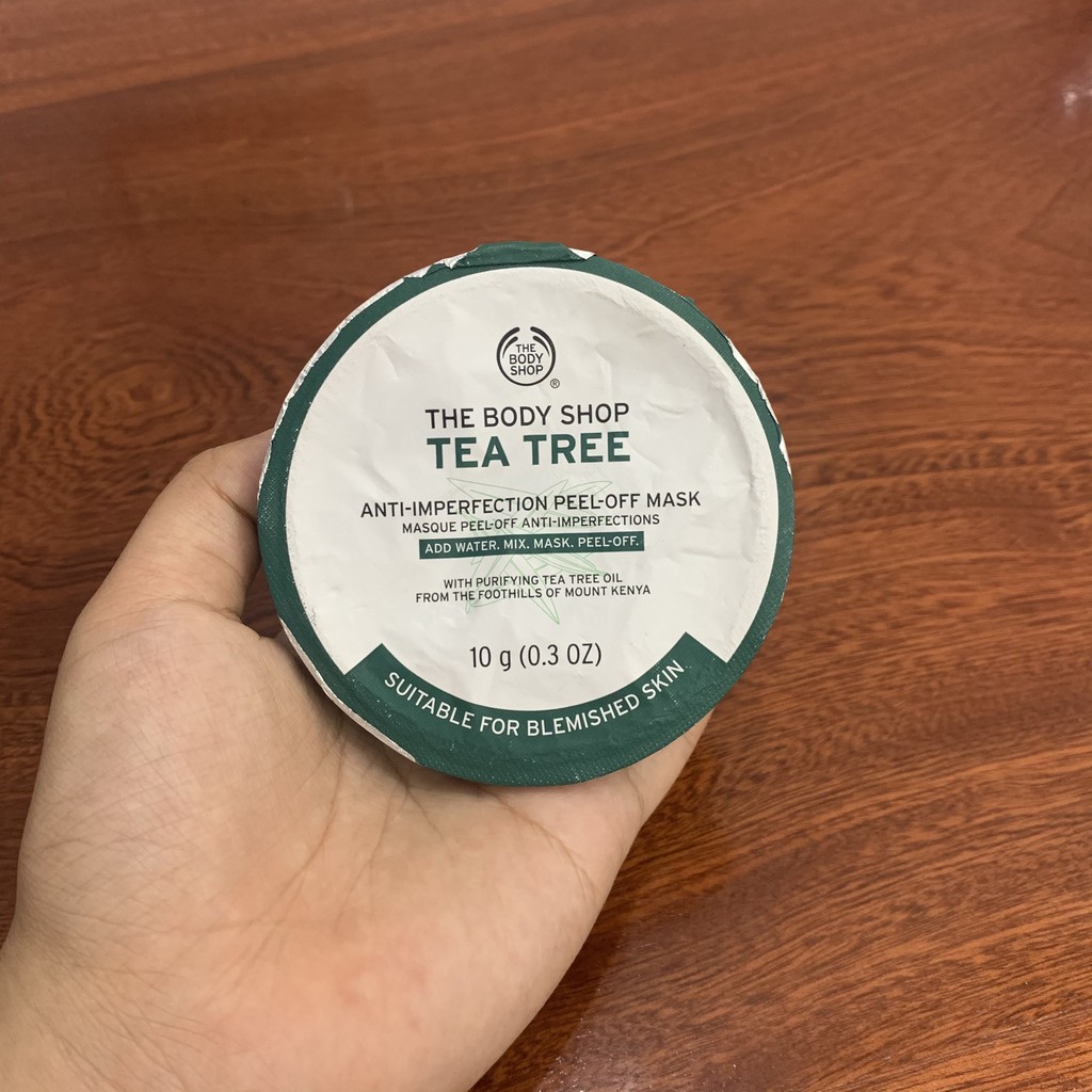 Mặt Nạ Lột Tea Tree Anti-Imperfection Peel-Off Mask 10g The Body Shop