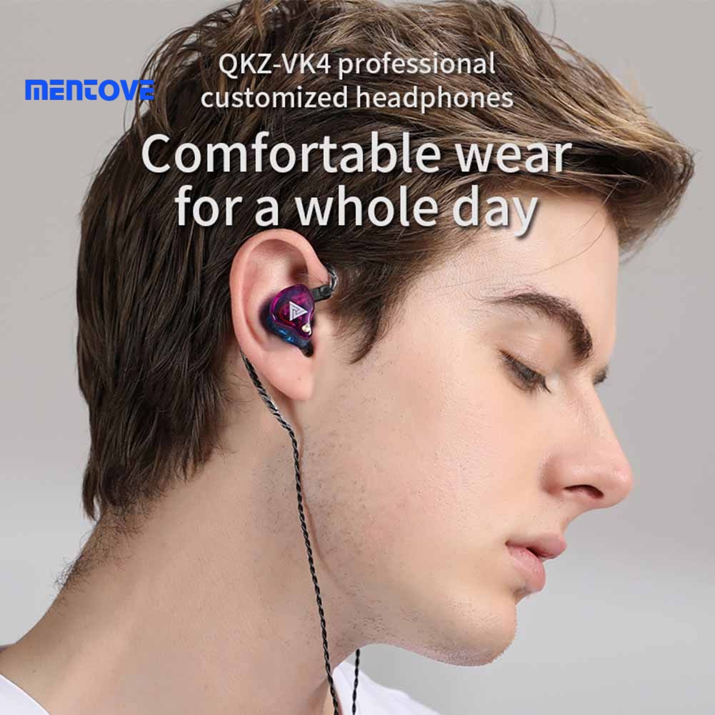 Tai Nghe Nhét Tai Có Dây Qkz Vk4 Có Thể Tháo Rời