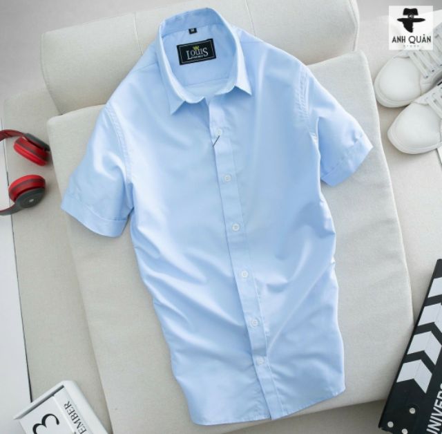 [Mã FAMAYMA2 giảm 10K đơn 50K] Áo Sơ Mi Nam Cộc Tay Trẻ Trung Cao Cấp Loại Đẹp Cao Cấp | BigBuy360 - bigbuy360.vn