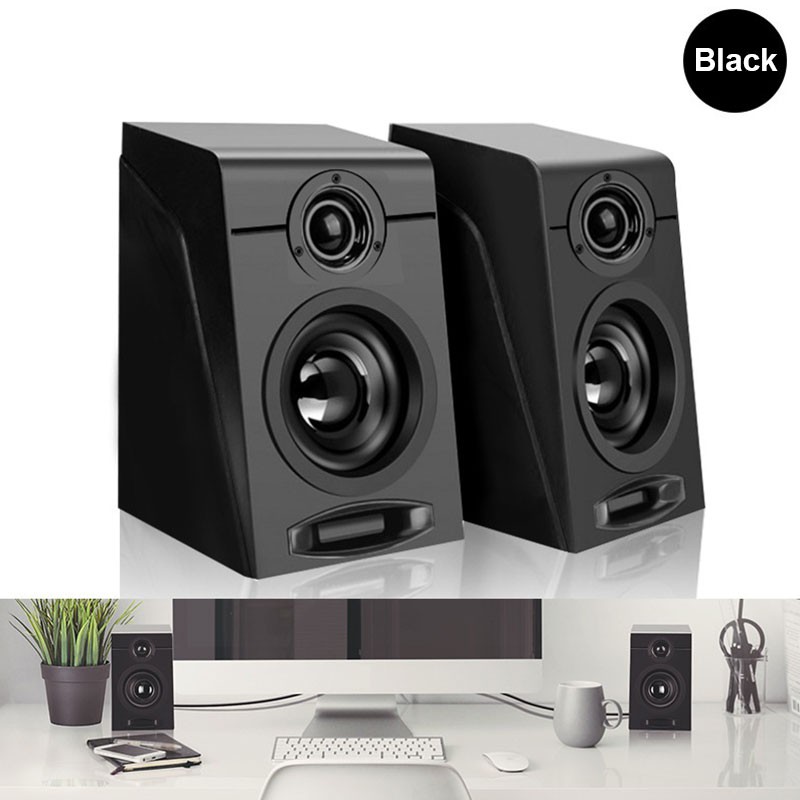 Computer Sound Box USB Stereo Speakers USB Power Stereo Smart Mobilephone Portable 3W 2 3.5mm Interface