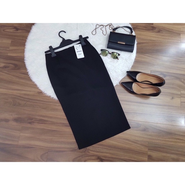 Chân Váy Bút Chì Xẻ Sau Dáng Dài 62cm Ôm Body | BigBuy360 - bigbuy360.vn
