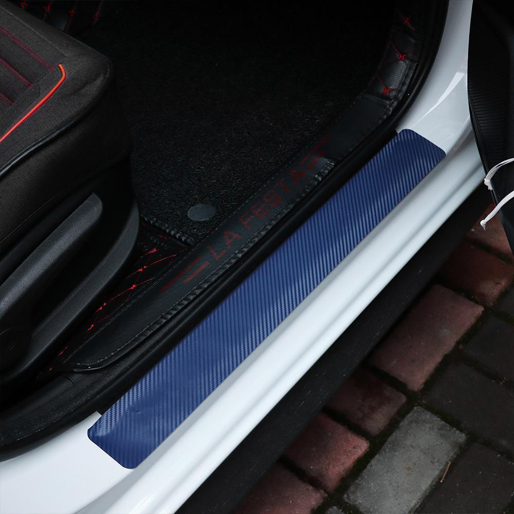 JONYE Vỏ Bọc Sợi Carbon Bảo Vệ Bảng Điều Khiển Cửa Xe Hơi