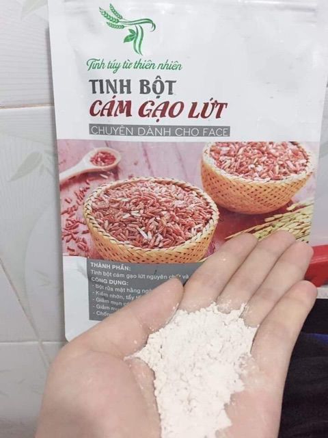 (Rẻ vô địch) Tinh bột cám gạo lứt hàng chuẩn 100%