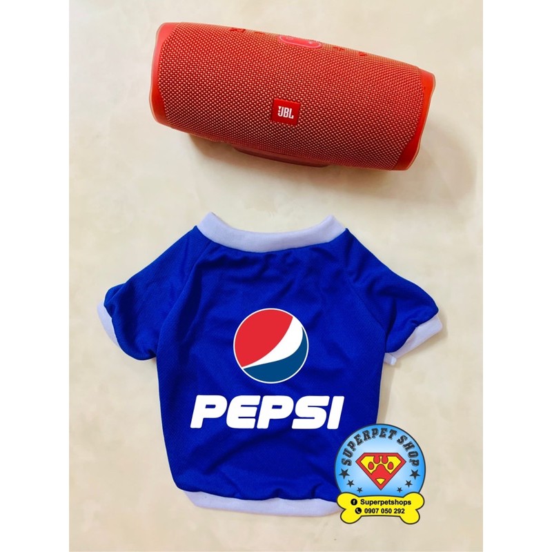 ÁO THÚ CƯNG LOGO NƯỚC NGỌT PEPSI SIÊU XINH GIÁ RẺ
