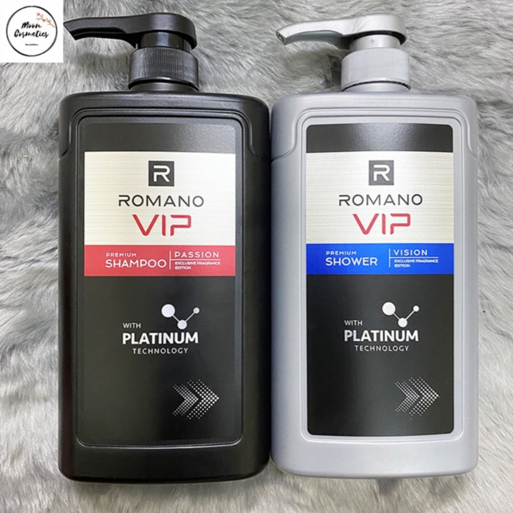 Dầu Gội / Sữa Tắm Romano Vip nước hoa 180ml /650ml - hàng chính hãng/ giá tốt