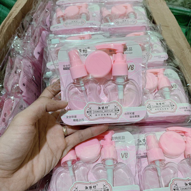 Bộ chiết 3 món mỹ phẩm