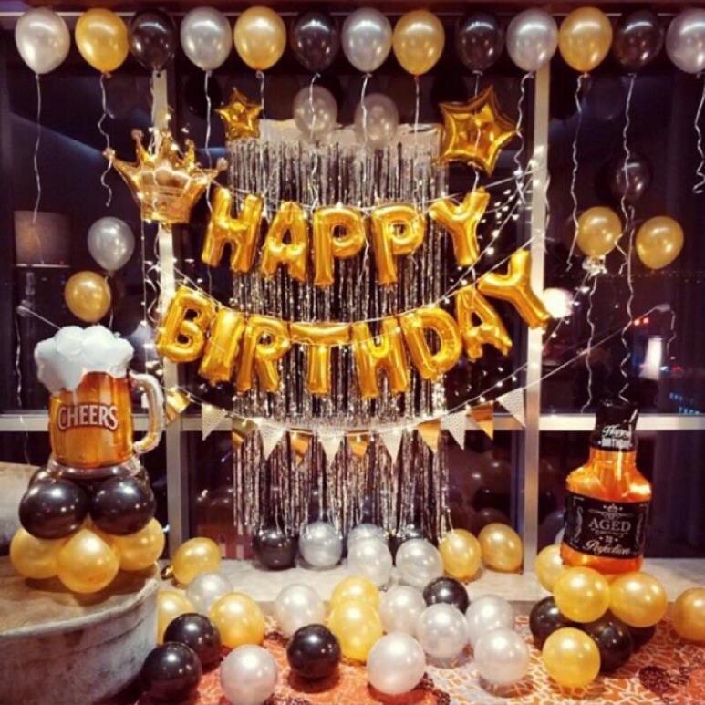 ❣️ Set 50 bóng y ảnh bao gồm cả 1 dây đèn led chớp nháy mỗi dây dài 4,5m🎁kèm bơm và Keo 🎁