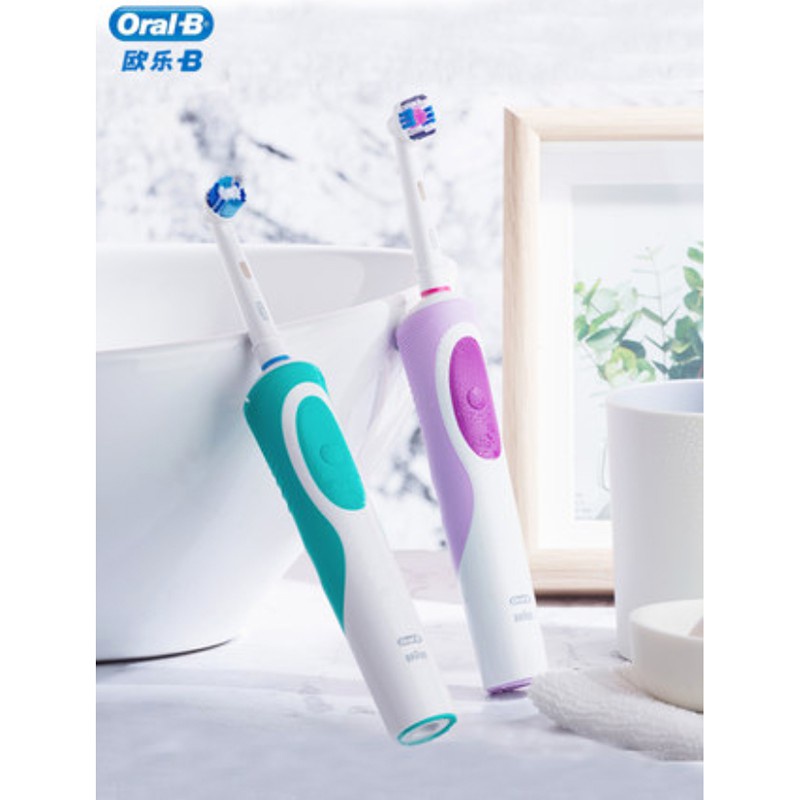 Bàn chải điện Oral-B, bàn chải đánh răng điện Oral-B D12 làm sạch răng, hạn chế viêm nướu