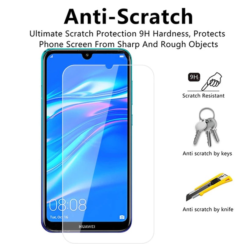 Kính Cường Lực Bảo Vệ Màn Hình Dành Cho Huawei Y9A Y9S Y7A Y8P Y8S Y7P Y9 Y7 Prime Pro P Smart 2021 2019 2018