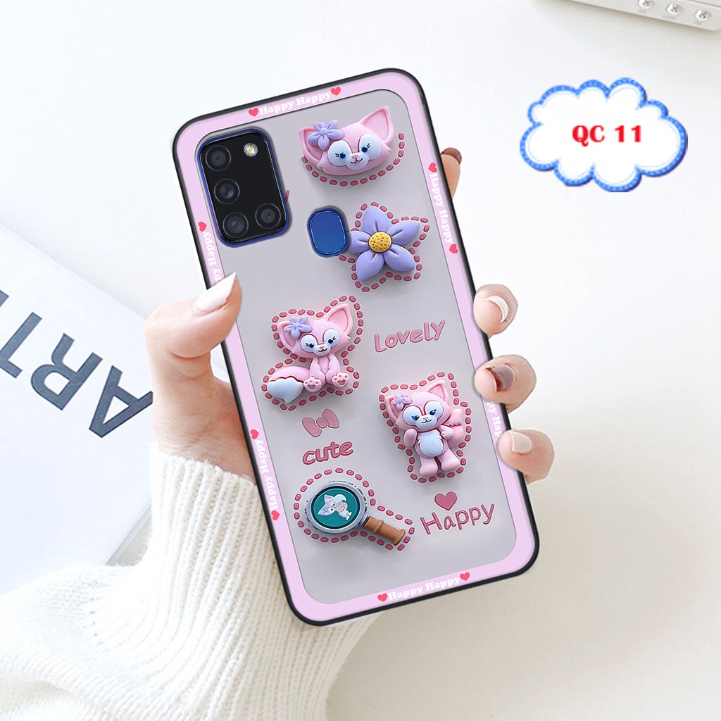 Ốp Samsung A21s in hình hoạt hình cute, dễ thương , đáng yêu