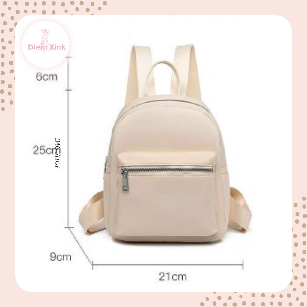 Balo Nữ Balo Thời Trang Nữ Cải Poly Chống Thấm Nhẹ Cao Cấp Đi Học Đi Chơi Giá Rẻ Dành Cho Sinh Viên Nhiều Ngăn Đẹp T 67